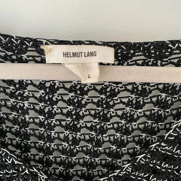 Helmut Lang Sweater Women Medium V Neck - Picture 3 of 8